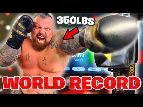 WORLDS ‘HARDEST’ PUNCH?!?! Ft. Eddie Hall + Brian Shaw