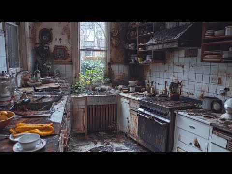 Today we volunteered to clean this old men's house 😭She lives alone 😰Best House Cleaning💪