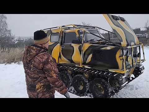 Вездеход гусеничный на базе ВАЗ 2107