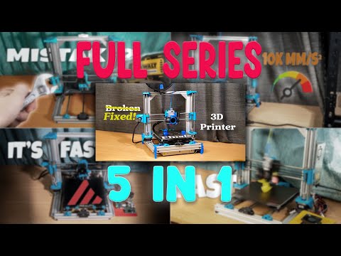 I Bought a BROKEN 3D Printer and TRANSFORMED IT! - Full Movie