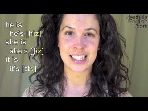 How to Pronounce Contractions: American English Pronunciation