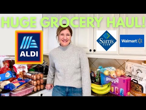 Make Productive Days More Fun | Huge Grocery Haul + Valentine's Decor! 