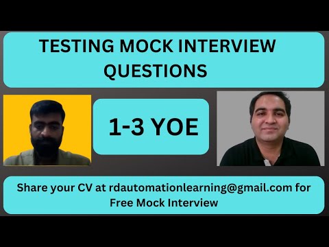 Testing Interview Questions | Real Time Interview Questions and Answers