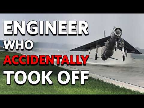 British engineer who ACCIDENTALLY TOOK OFF in a fighter jet: Taffy Holden's Lightning Flight