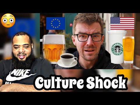 AMERICAN REACTS to USA vs EUROPE - Guide To Cultural Differences | CULTURE SHOCKED