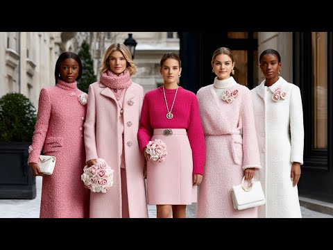 CHANEL Winter 2026 | Soft Blush & Camellia-Inspired Winter Style