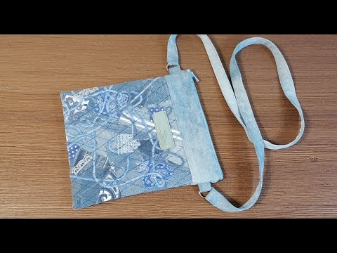 Сумка из старых джинсов #30.