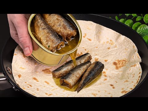 I put sardines in the tortilla and it was simply brilliant!