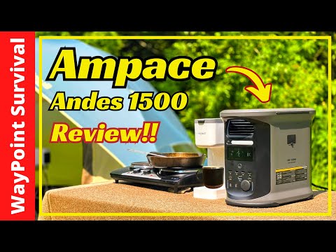 Ampace Andes 1500 Review | Can This Power Station Run All My Camping Gear?
