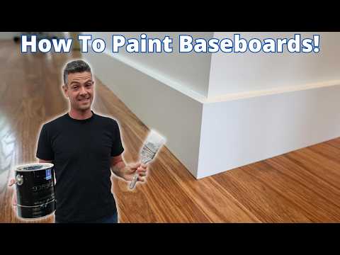 Prepping and Painting Baseboards Simplified!