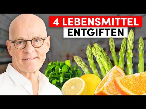 Effektiver DETOX: Die 4 BESTEN Lebensmittel um den Körper zu entgiften
