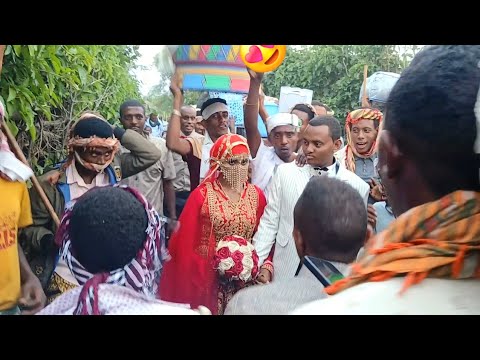 🔴ማሻአላህ ቆንጆ የገጠር ሰርግ..መብሩክ ሙሽሮች እጁ አስገባት..ውለዱ ክበዱ