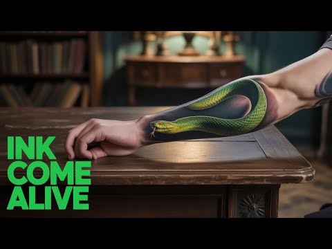 AMAZING TATTOO'S COME TO LIFE!
