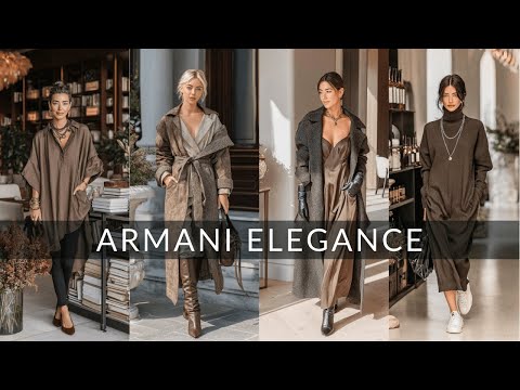Giorgio Armani Fall/Winter 2026 | Golden Glamour Elegant Looks You MUST See!