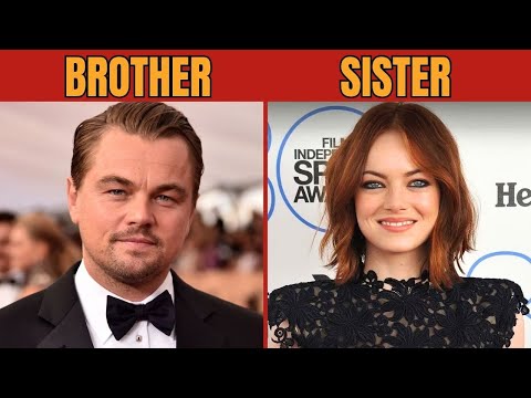 65+ REAL BROTHERS AND SISTERS IN HOLLYWOOD