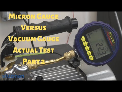 Micron Gauge Versus Vacuum Gauge, Actual Test-Part 2