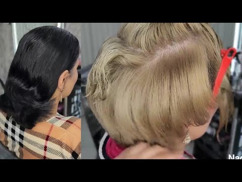 طريقة صبغ الشعر الاسود إلى فاتح خطوة خطوة ناجحة