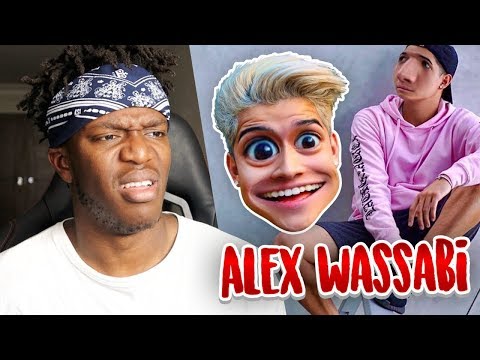 LAUGHING AT: ALEX WASSABI
