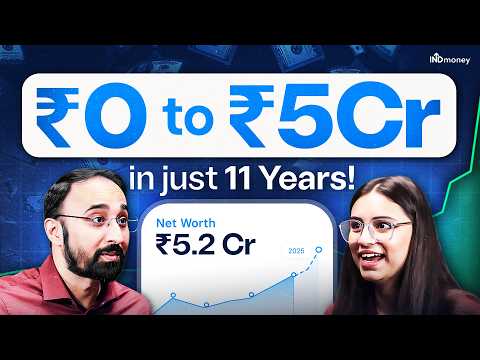 How a Middle-Class Guy Went from ₹25k Salary to ₹5 Crore Net Worth?