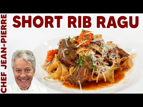 Short Rib Ragu A Family Recipe! | Chef Jean-Pierre
