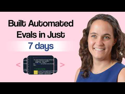 From Noob to Automated Evals In A Week (as a PM) w/Teresa Torres