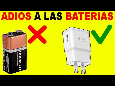 Convierte cualquier dispositivo a USB y olvídate de las BATERIAS!