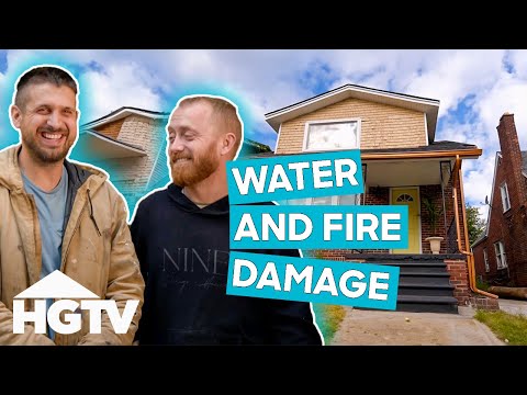 Keith And Evan Turn Fire-Damaged Home Into A Timeless Living Space | Bargain Block
