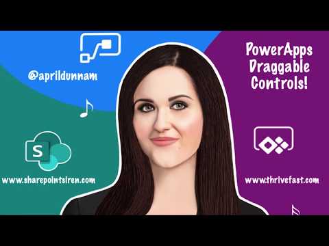 PowerApps Draggable Controls