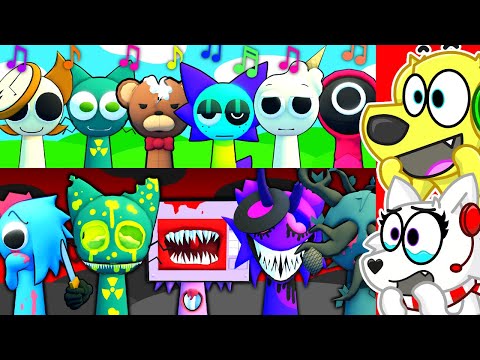 Unlocking SCARY SPRUNKI OC MORPHS in Roblox! (All Phases)