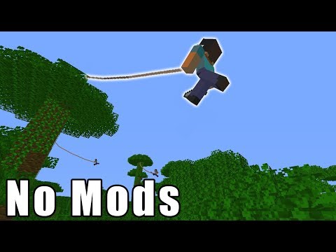 Minecraft, But We Can Swing Like Spiderman