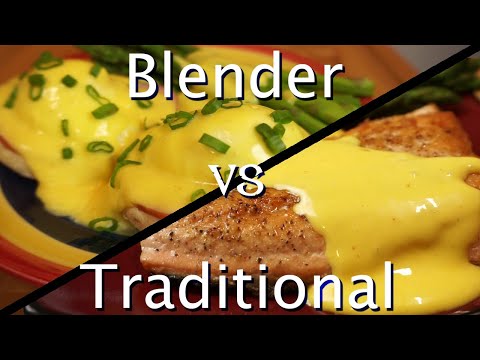 Easy Hollandaise Sauce - Blender VS Classic - Food Science!