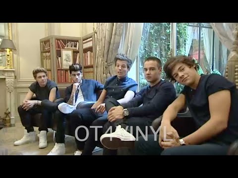 One Direction Unseen Interview in Paris - 2012