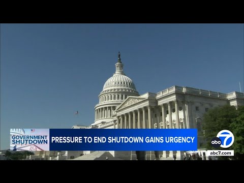 Pressure to end government shutdown gains urgency