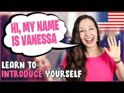 How to INTRODUCE Yourself in English