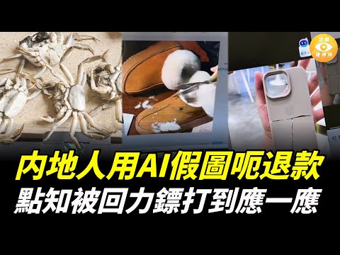 自以爲聰明，内地人用AI假圖呃退款，點知被回力鏢打到應一應！