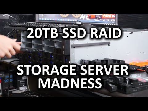 24 SSD RAID - Over 20TB of SSD Storage!