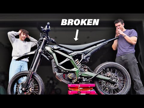He Bought a Cheap Surron... We Fixed It for FREE