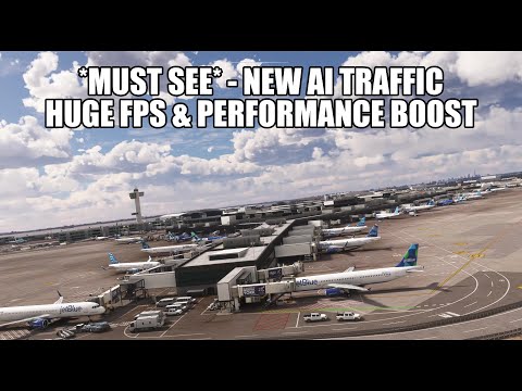 *MUST SEE* - How To Gain FPS & Performance With New AI Traffic | Reducing your CPU load in MSFS 2020