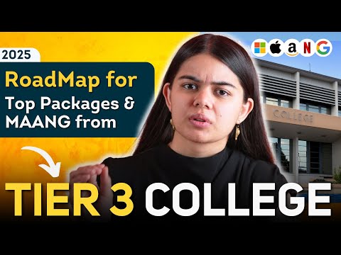 TIER 3 to MAANG | How to get selected in Product based companies from Tier 3 colleges ?