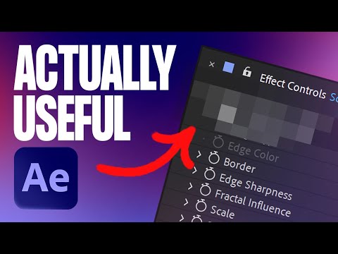 Top 20 Actually Useful Effects in After Effects