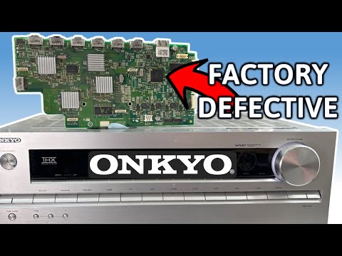 Let's fix another ONKYO with no sound!
