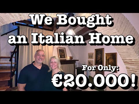 We Bought a 3-Bedroom Home Near Rome 🇮🇹for €20K! See Our €5K DIY Transformation! 👀