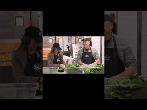 Kamala Harris Serves 69,000 Collard Greens On Thanksgiving Day