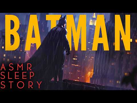 Empire Of The Penguin: Batman Bedtime Story ASMR | Caped Crusader Ambience & Gotham Tale For Sleep