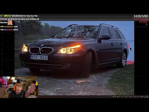 Perra reagerar på tittarnas fordon! 