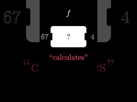So, how to imagine a function?