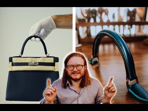 MOST FAMOUS HANDLE IN THE WORLD, HERE'S HOW ITS MADE! // Hermes handbag handle!!