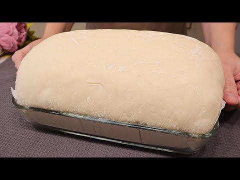 1 kg Brot in 5 Minuten. Ich kaufe kein Brot mehr. Meine Großmutter backt Brot.