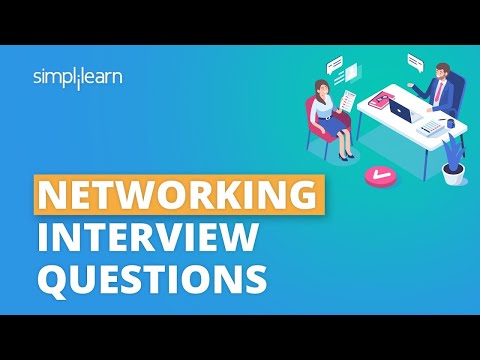 Top 10 Networking Interview Questions And Answers | Networking Interview Preparation | Simplilearn