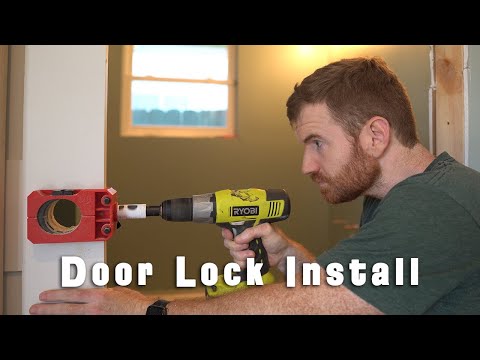 Milwaukee Door Lock Installation Bi-Metal Hole Saw Set Review and Tutorial